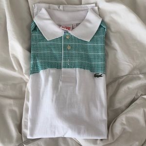 Men’s Lacoste collard shirt